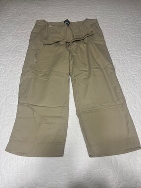Ralph Lauren Wide-Leg Chinos in Khaki